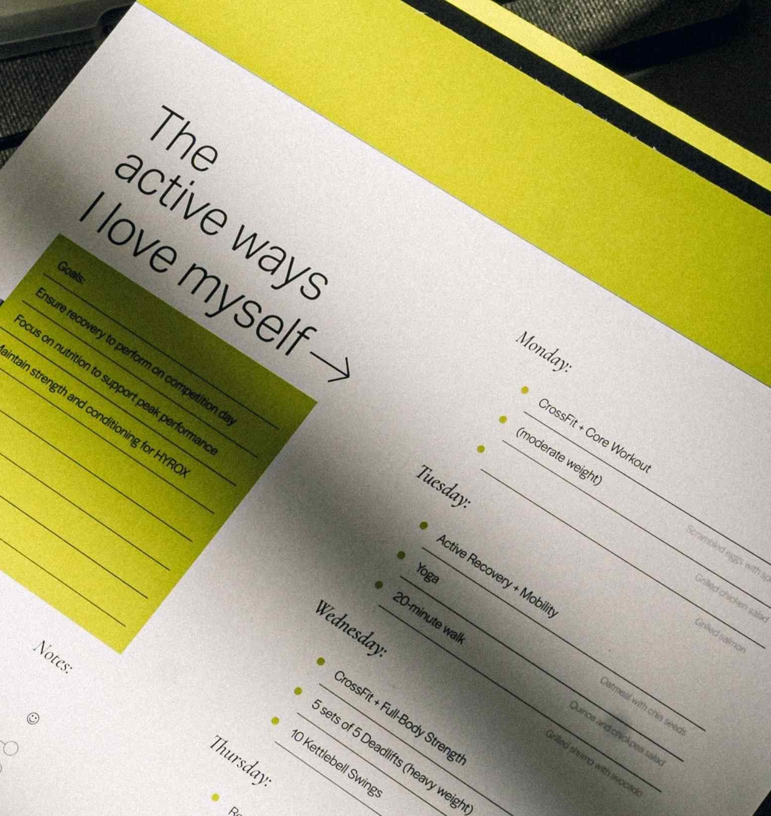 Image of a template