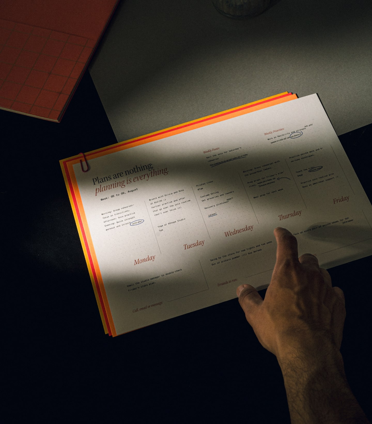 Image of a template